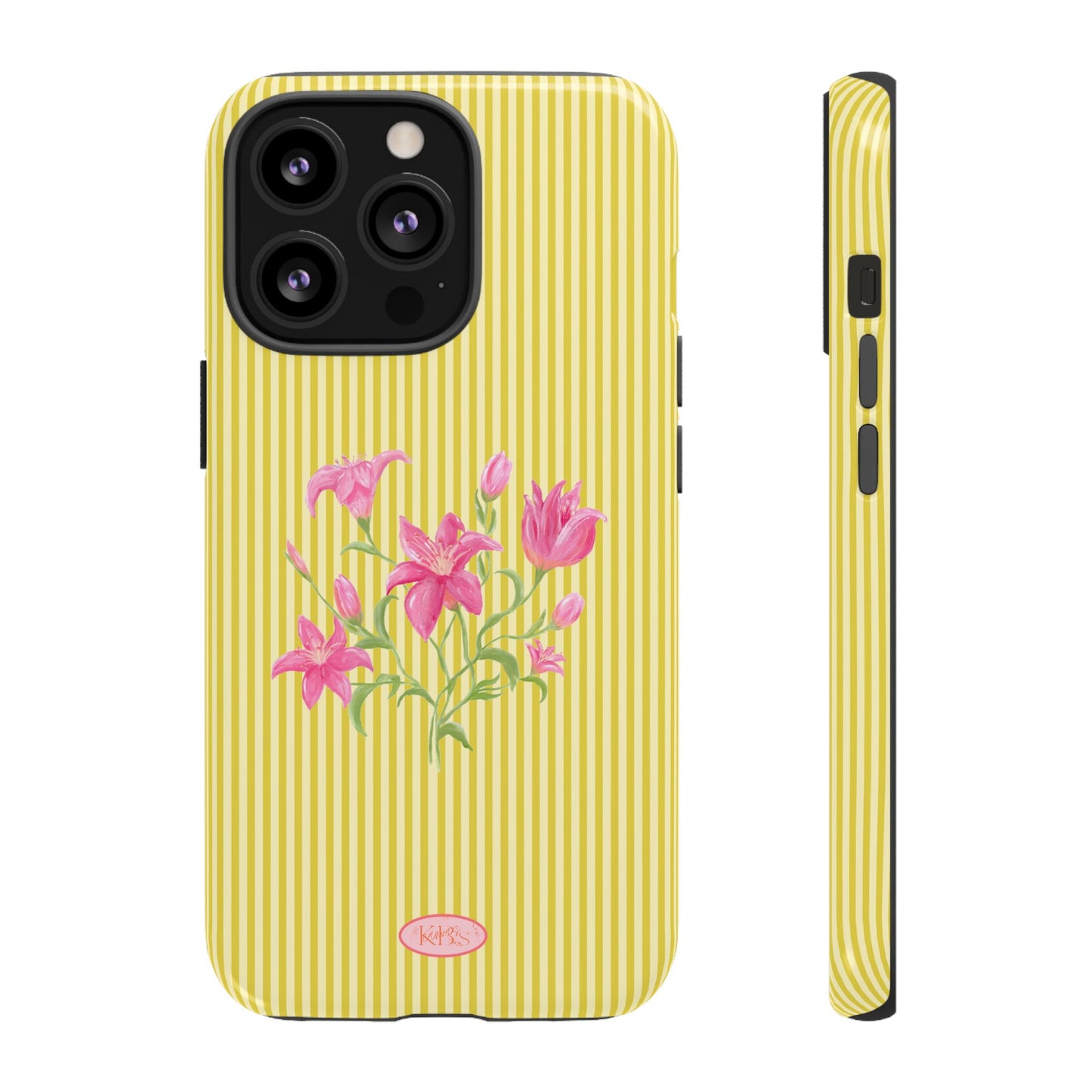 Lily Bloom Tough Case for iPhone - Yellow