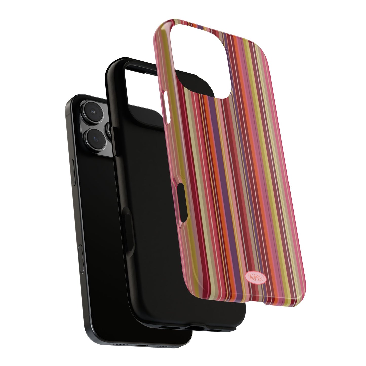Colorful Striped Phone Case - Tough Cases