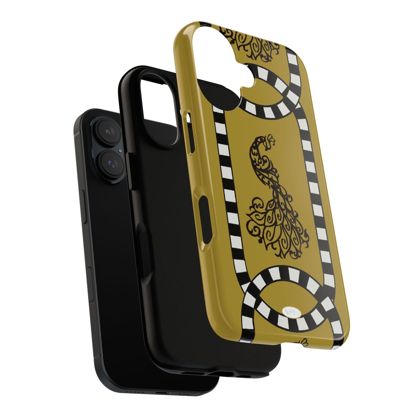 Feathered Stripe Tough Case for iPhone
