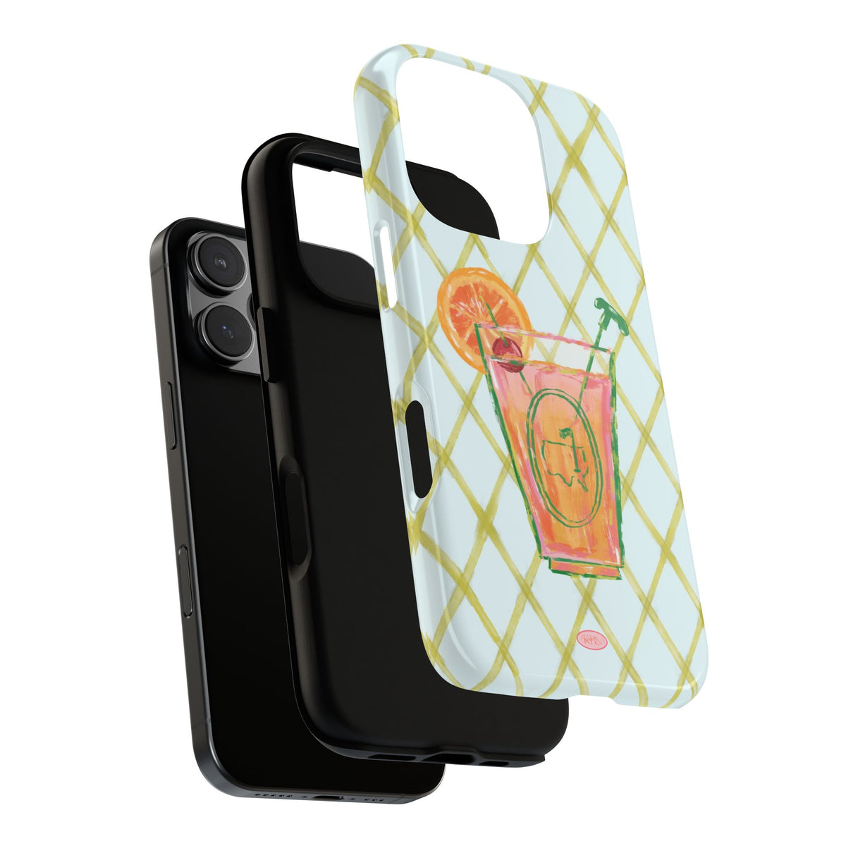 Azalea Cocktail Tough Case for iPhone