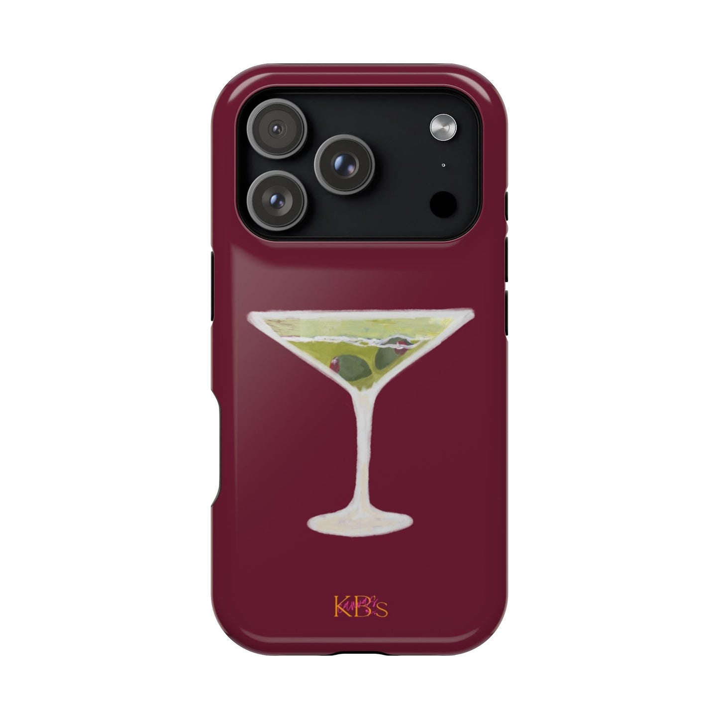 Maroon Martini Mag Safe Case