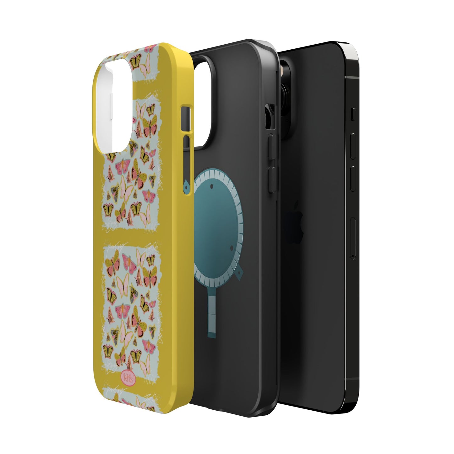 Butterfly Muse Scarf Mag Safe Case for iPhone