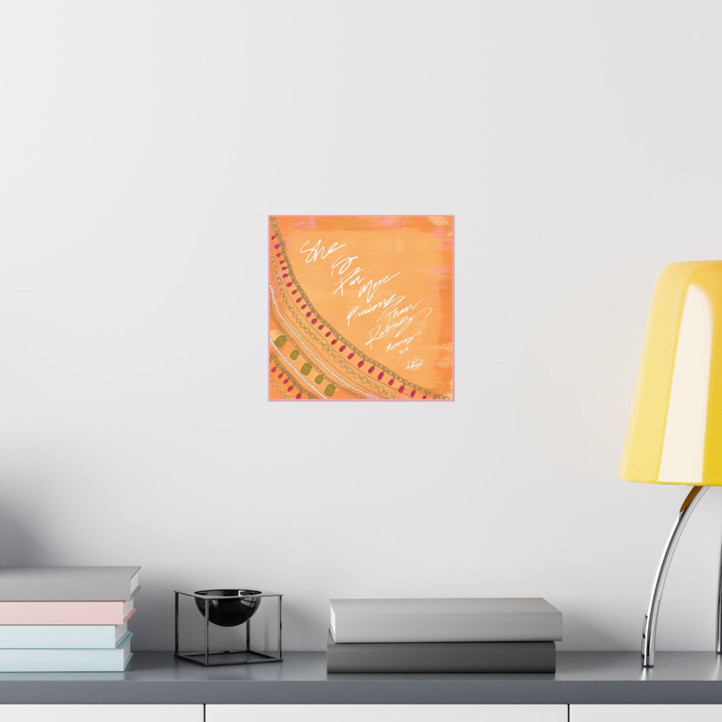 Proverbs 31 Scarf Photo Print