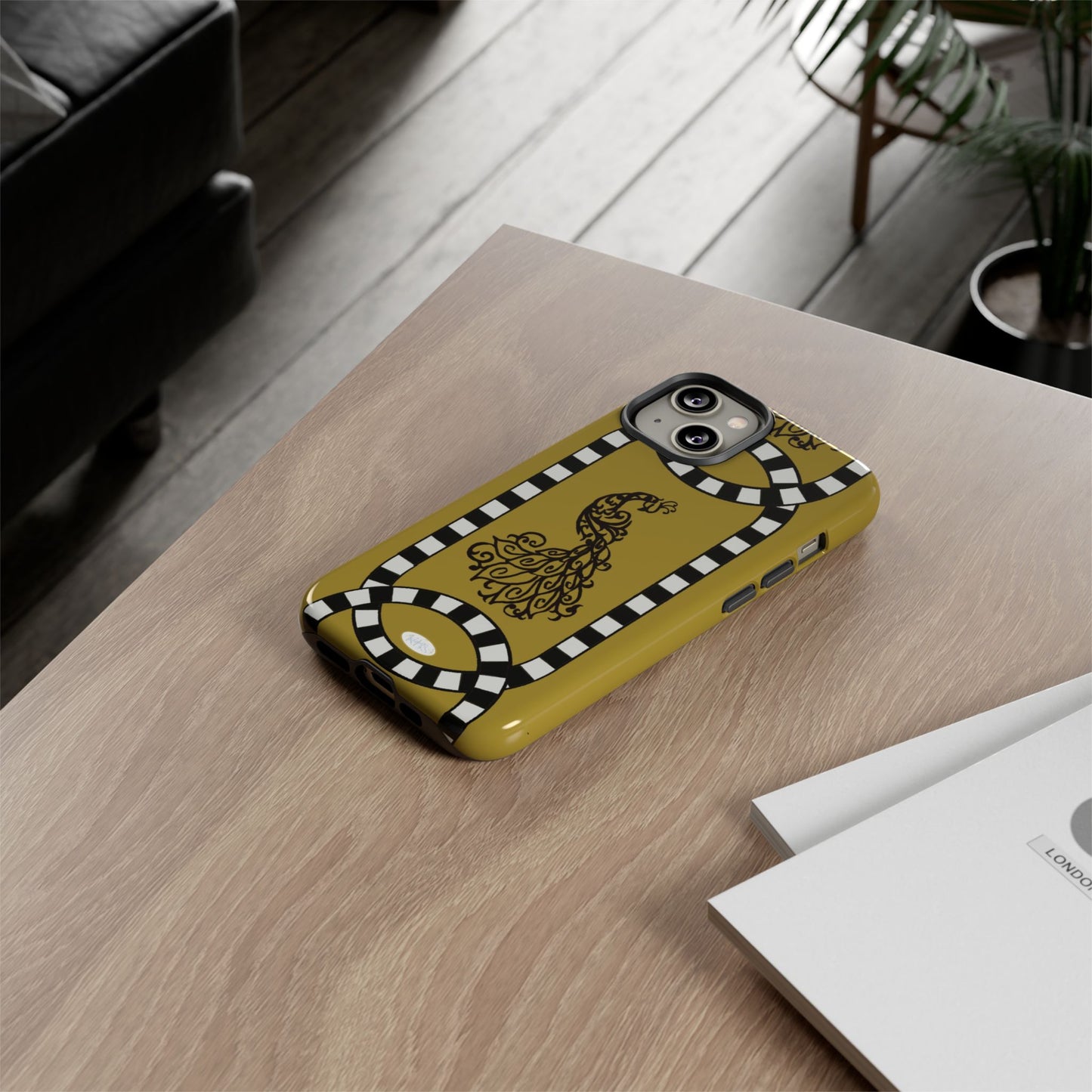 Feathered Stripe Tough Case for iPhone