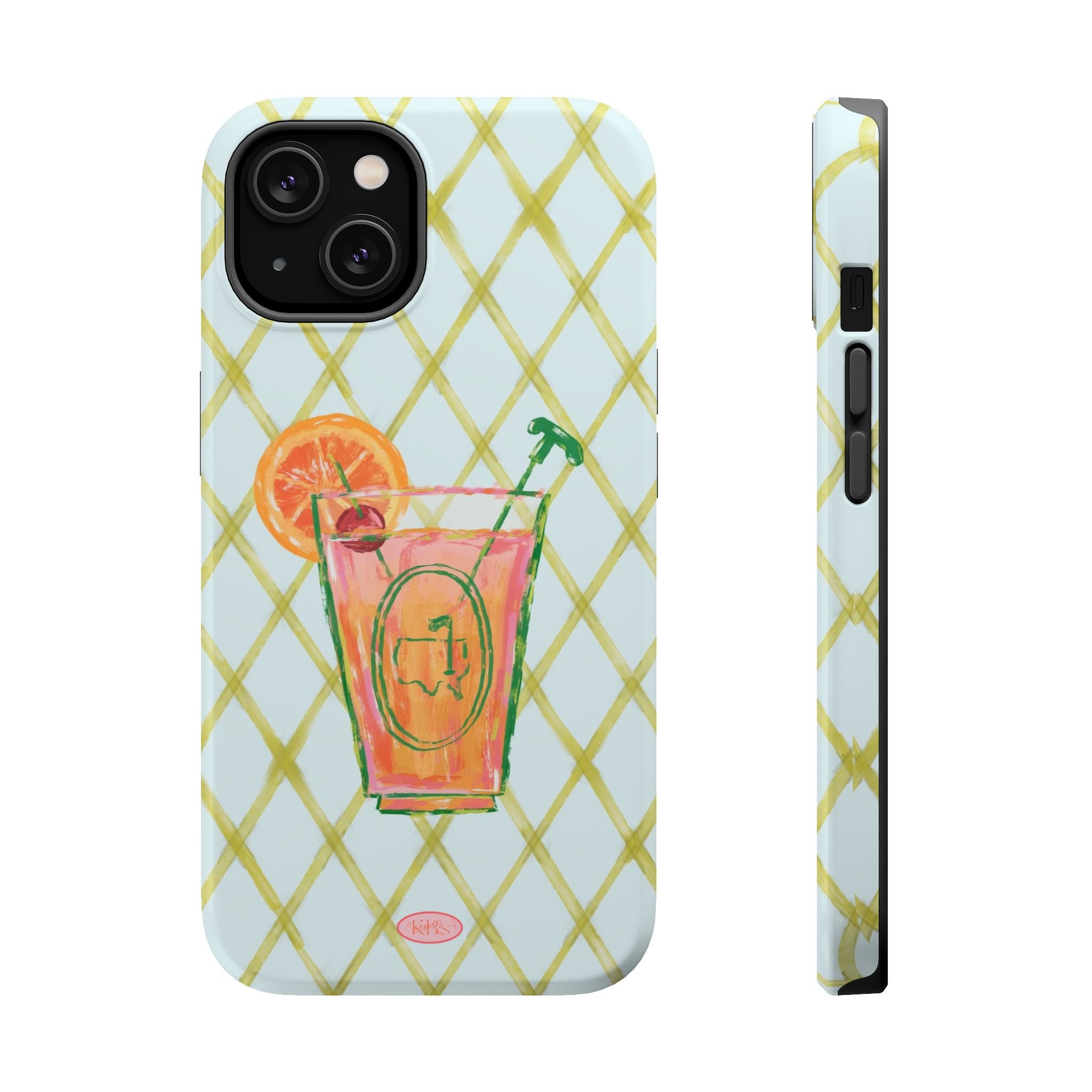 Azalea Cocktail Mag Safe Case for iPhone