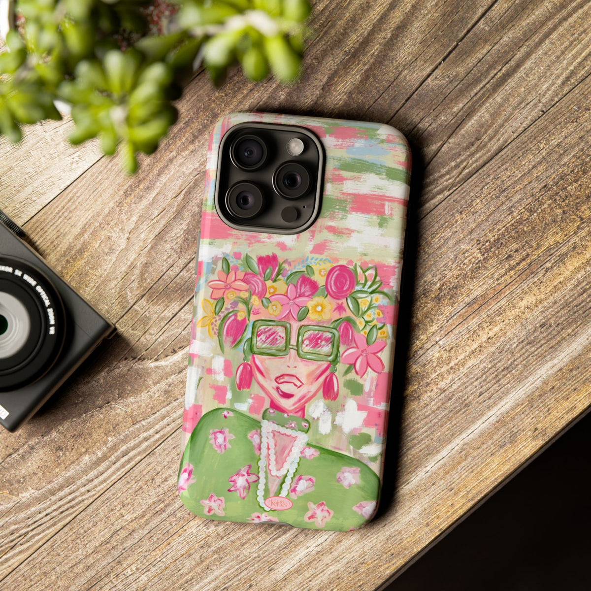 Flora Mae Tough Case for iPhone