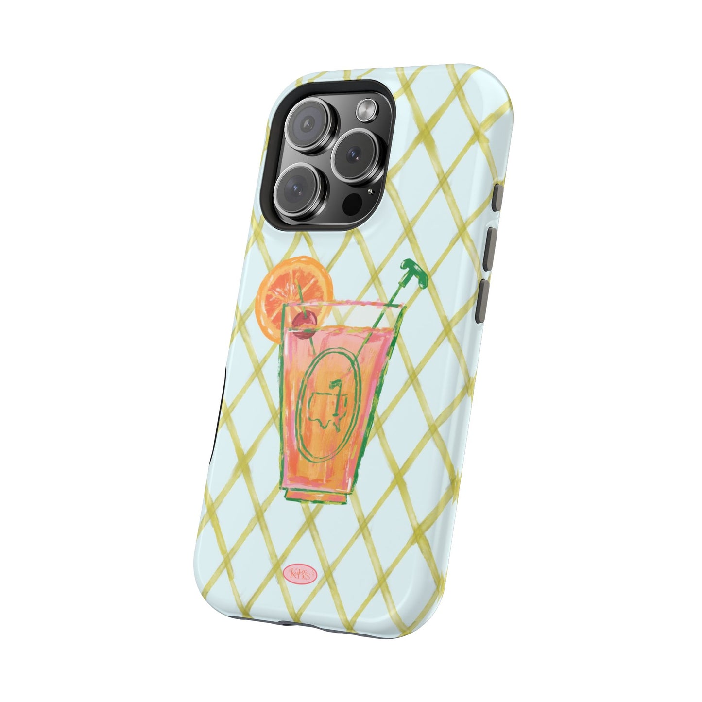 Azalea Cocktail Mag Safe Case for iPhone