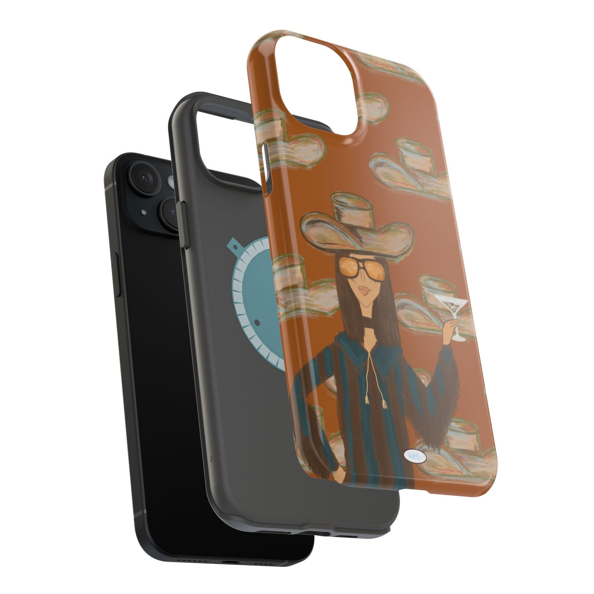 Cocktail Cowgirl Mag Safe Case for iPhone