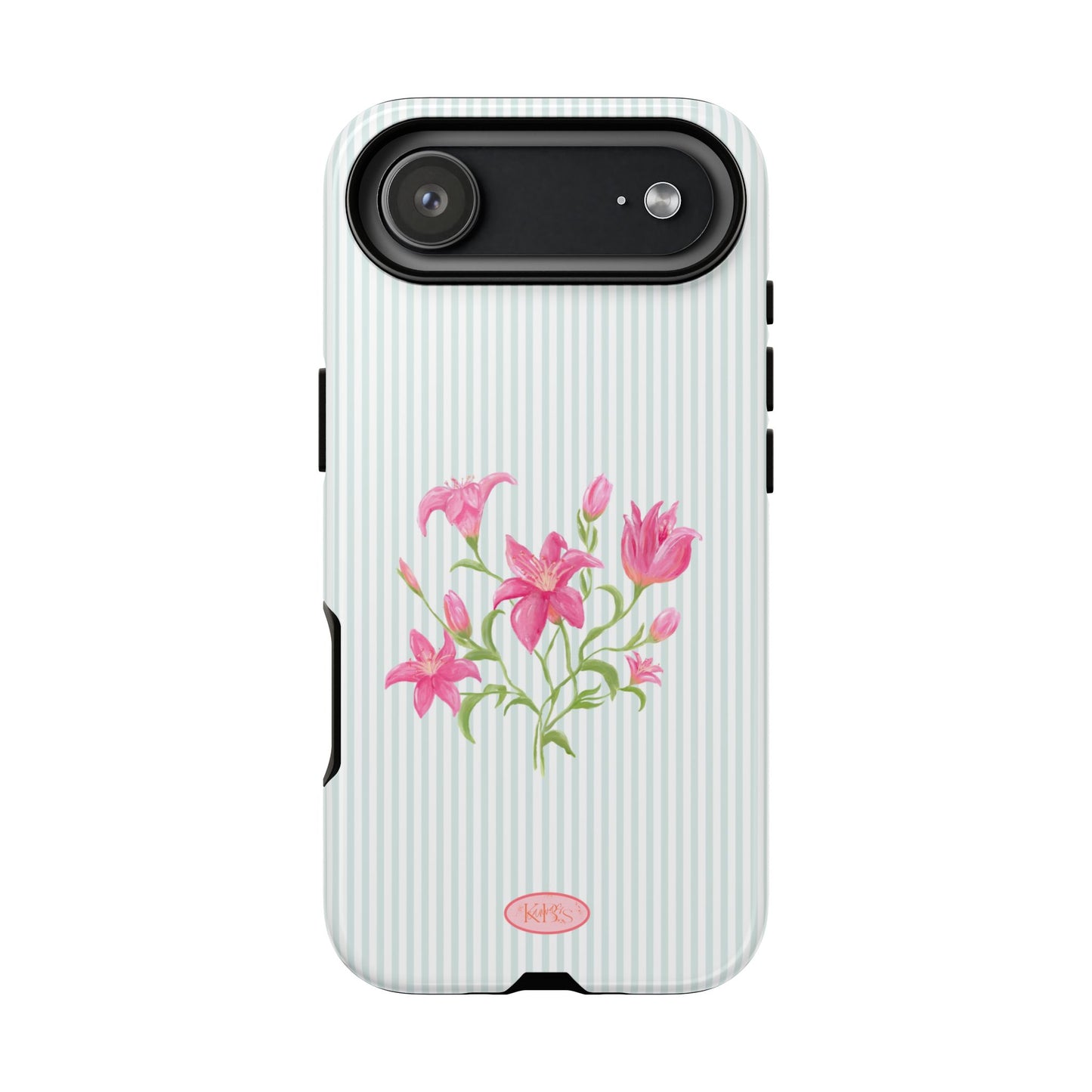 Lily Bloom Tough Case for iPhone - Blue