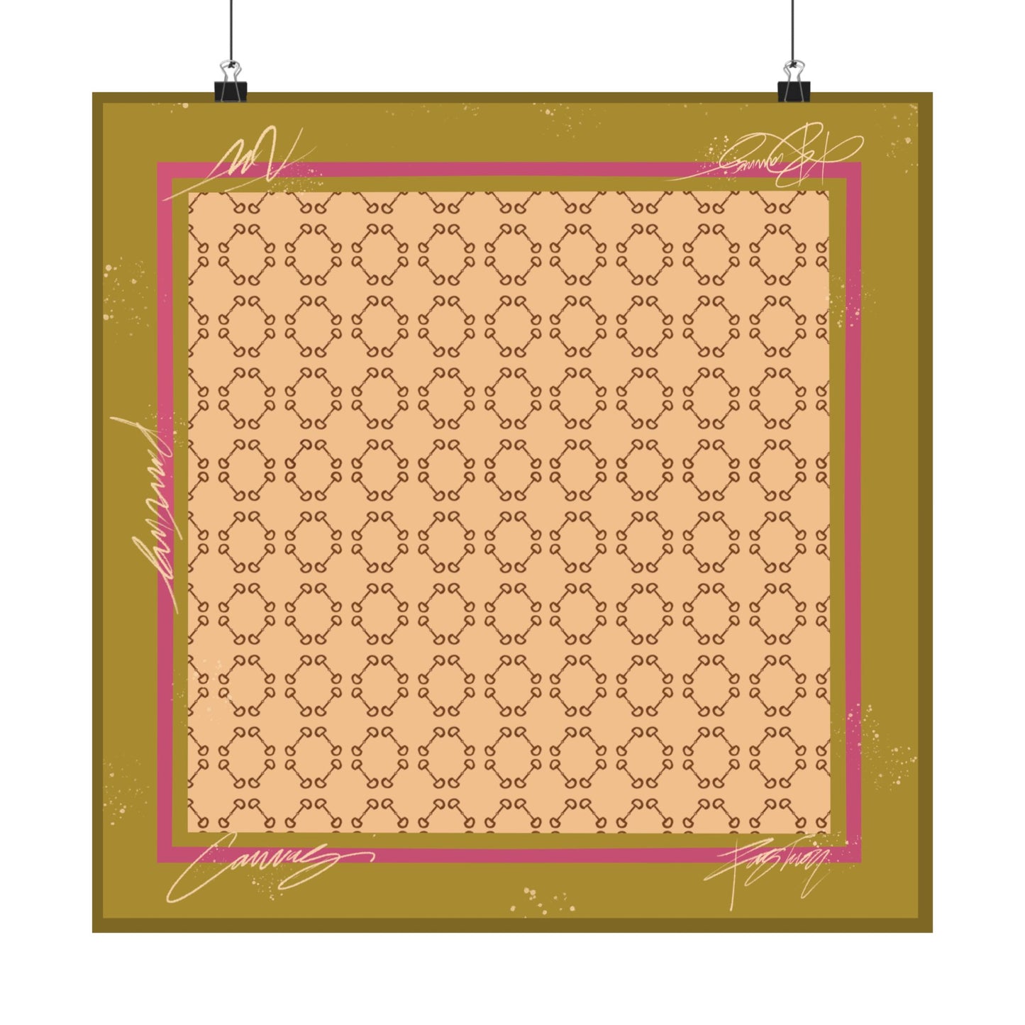 Le Mors Scarf Photo Print