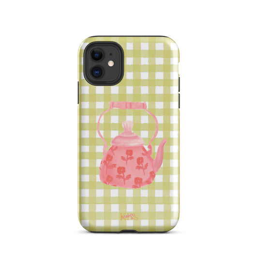 Teapot Tough Case for iPhone - Pink
