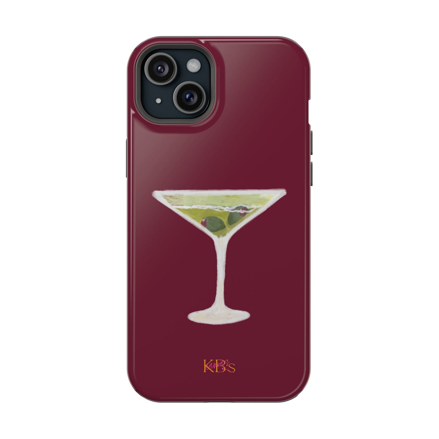 Maroon Martini Mag Safe Case