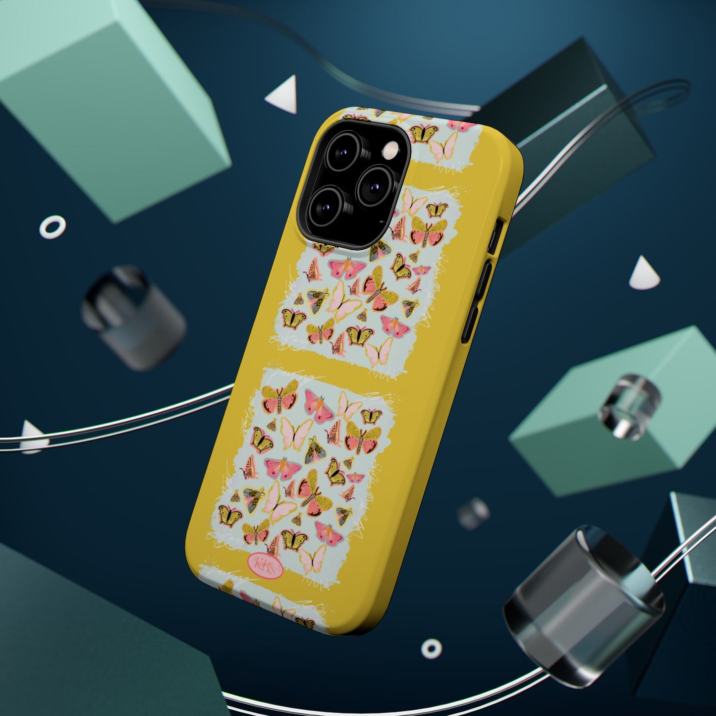 Butterfly Muse Scarf Mag Safe Case for iPhone