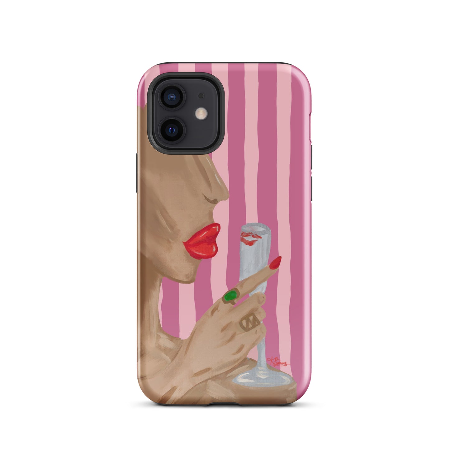Champagne Kiss Tough Case for iPhone