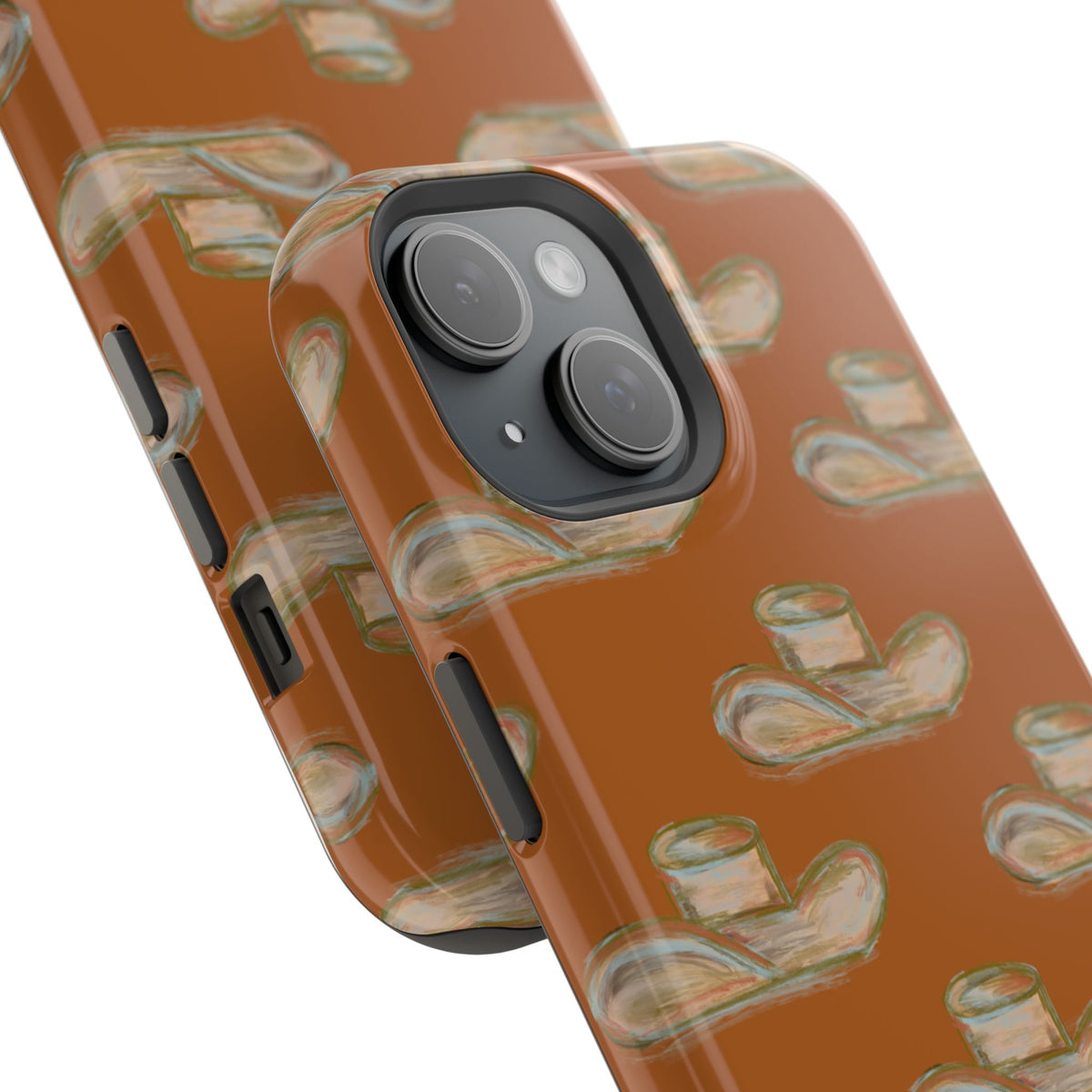 Cowboy Club Mag Safe Case for iPhone - Orange