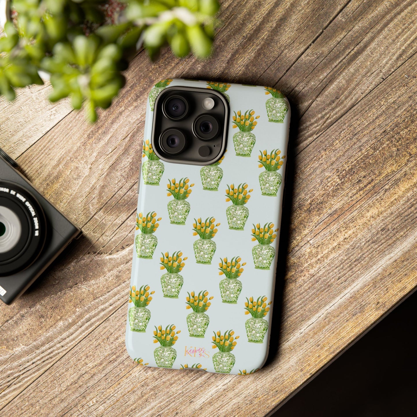 Tulip Haus Pattern Tough Case