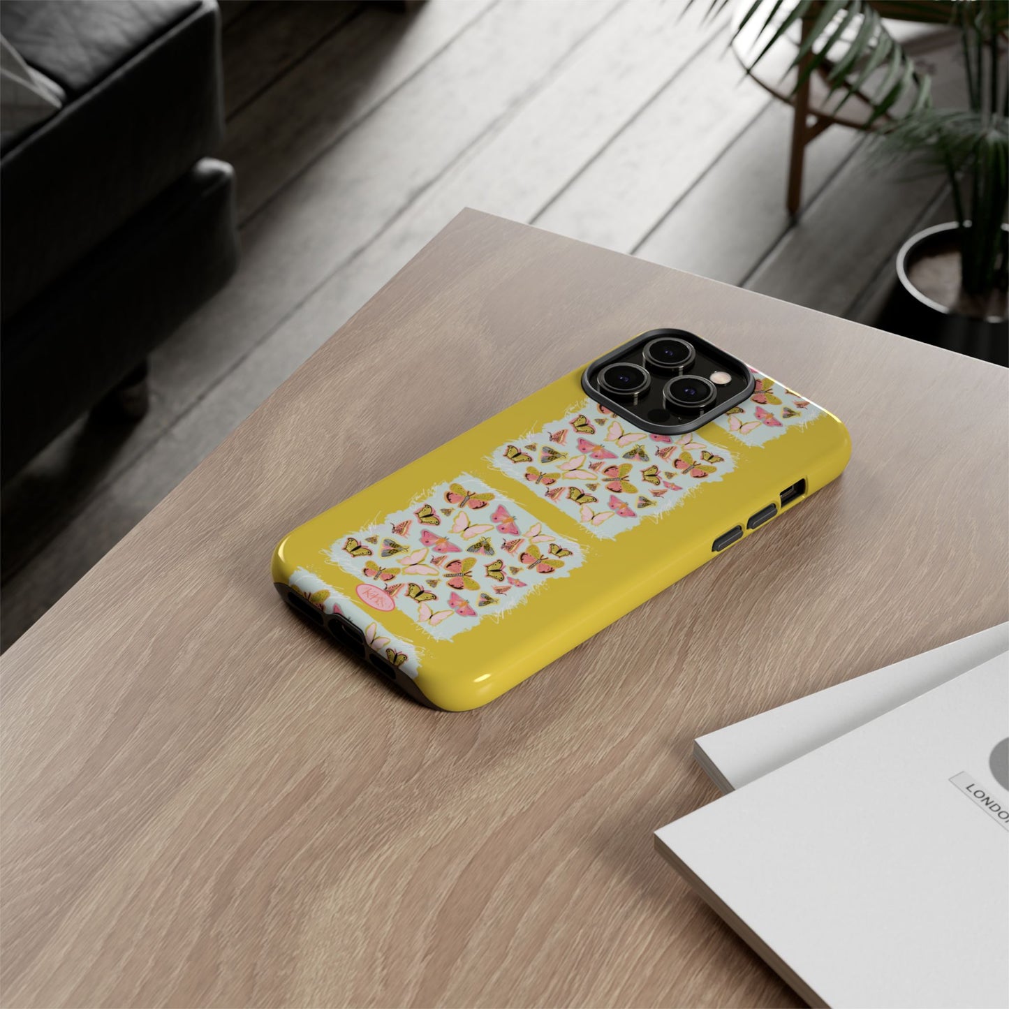 Butterfly Muse Scarf Tough Case for iPhone
