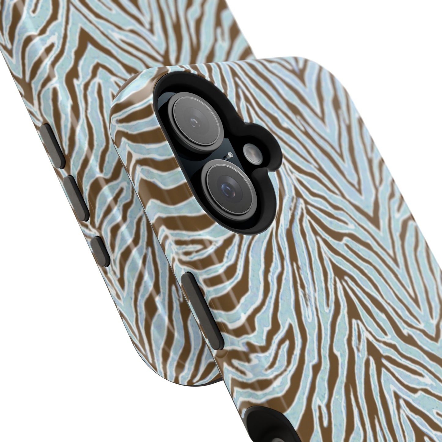 Zebra Bleu Mag Safe Case for iPhone