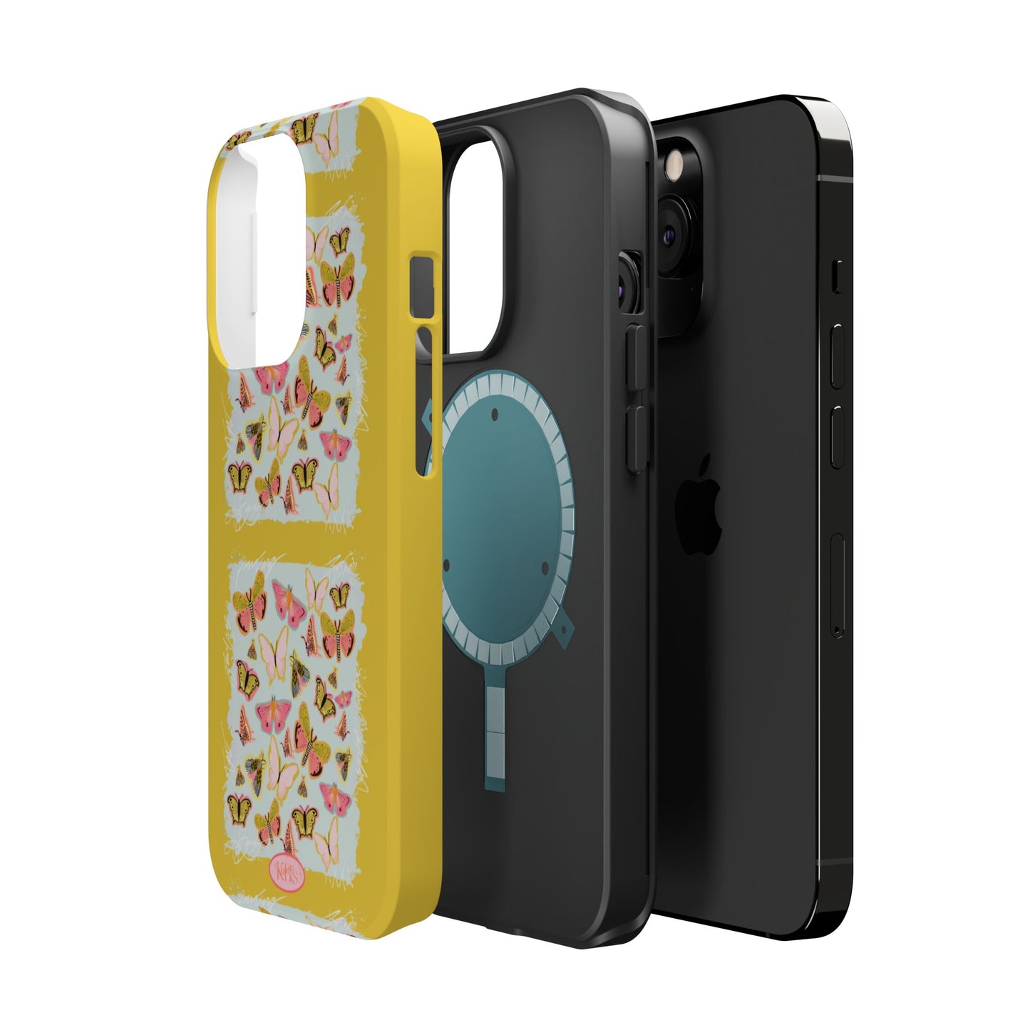 Butterfly Collage Mag Safe Case for iPhone