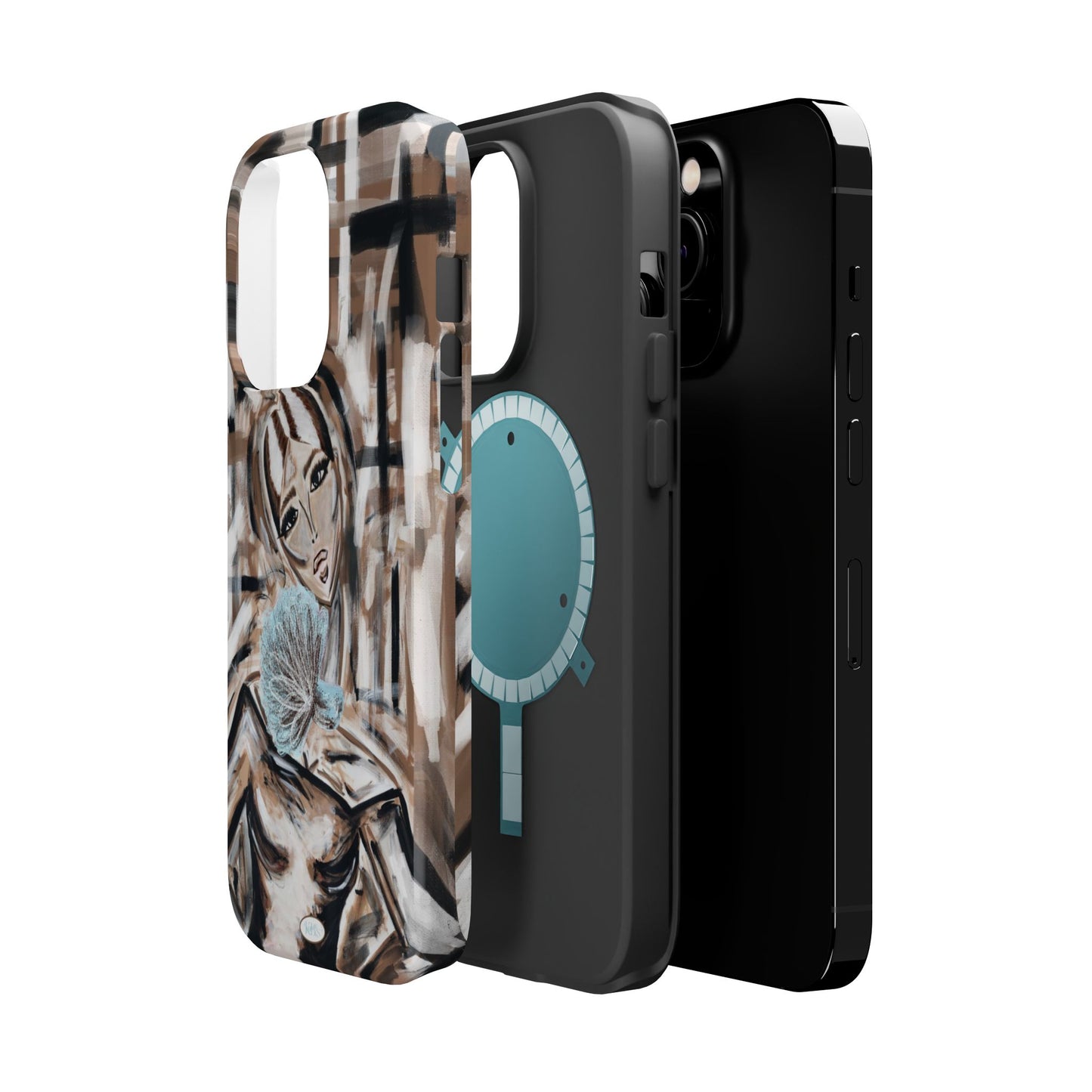 Quinn Parker Mag Safe Case for iPhone - Blue