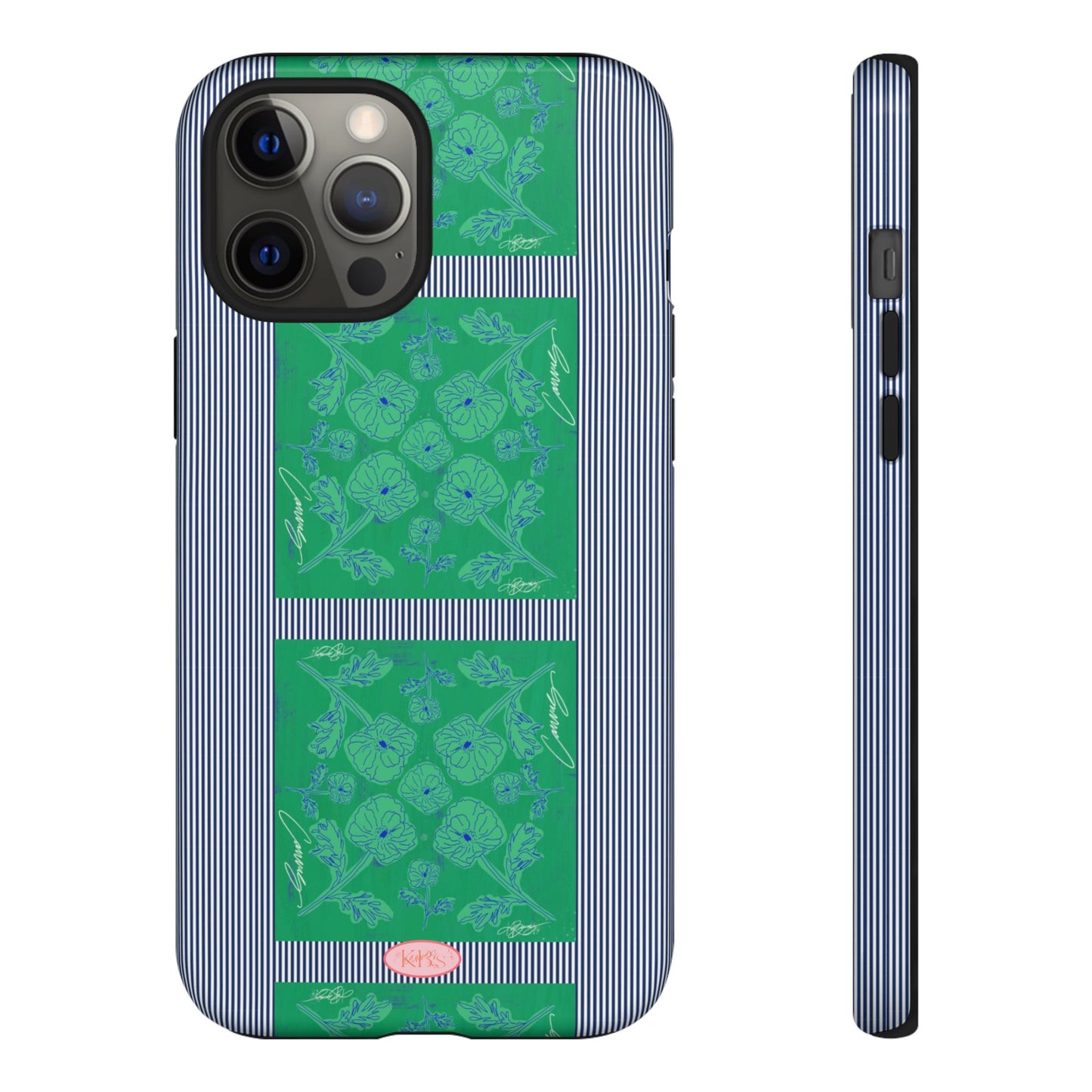 Flora Bloom Scarf Tough Case for iPhone