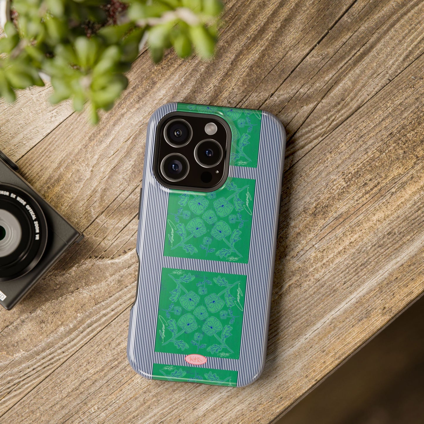 Flora Bloom Scarf Mag Safe Case for iPhone