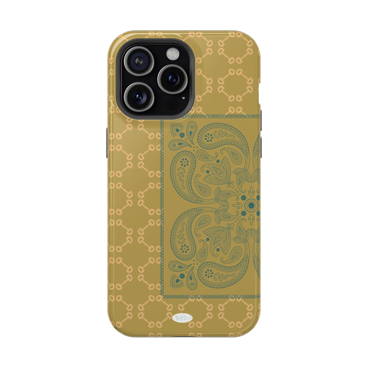 Horsebit Bandana Mag Safe Case for iPhone