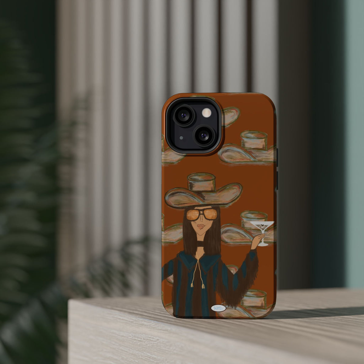 Cocktail Cowgirl Mag Safe Case for iPhone