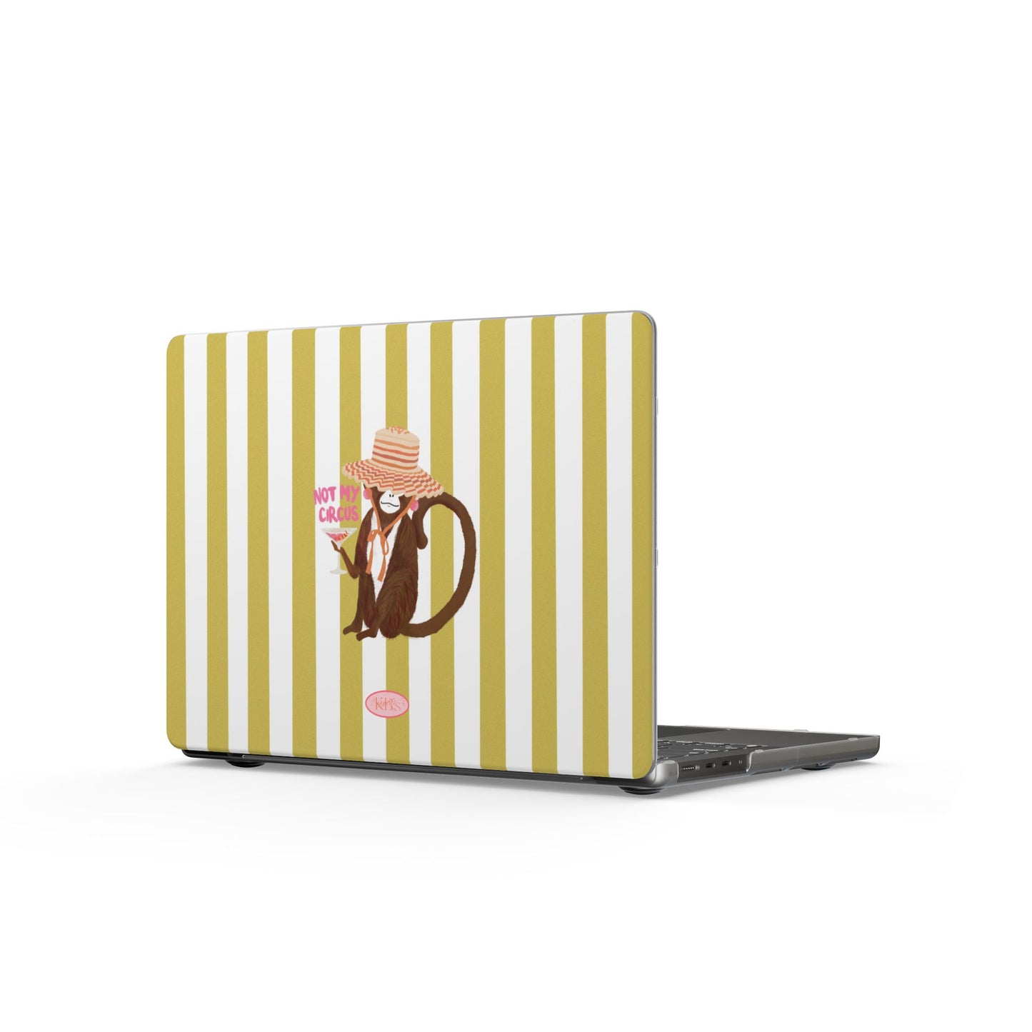 Not My Circus MacBook Case - Stripe