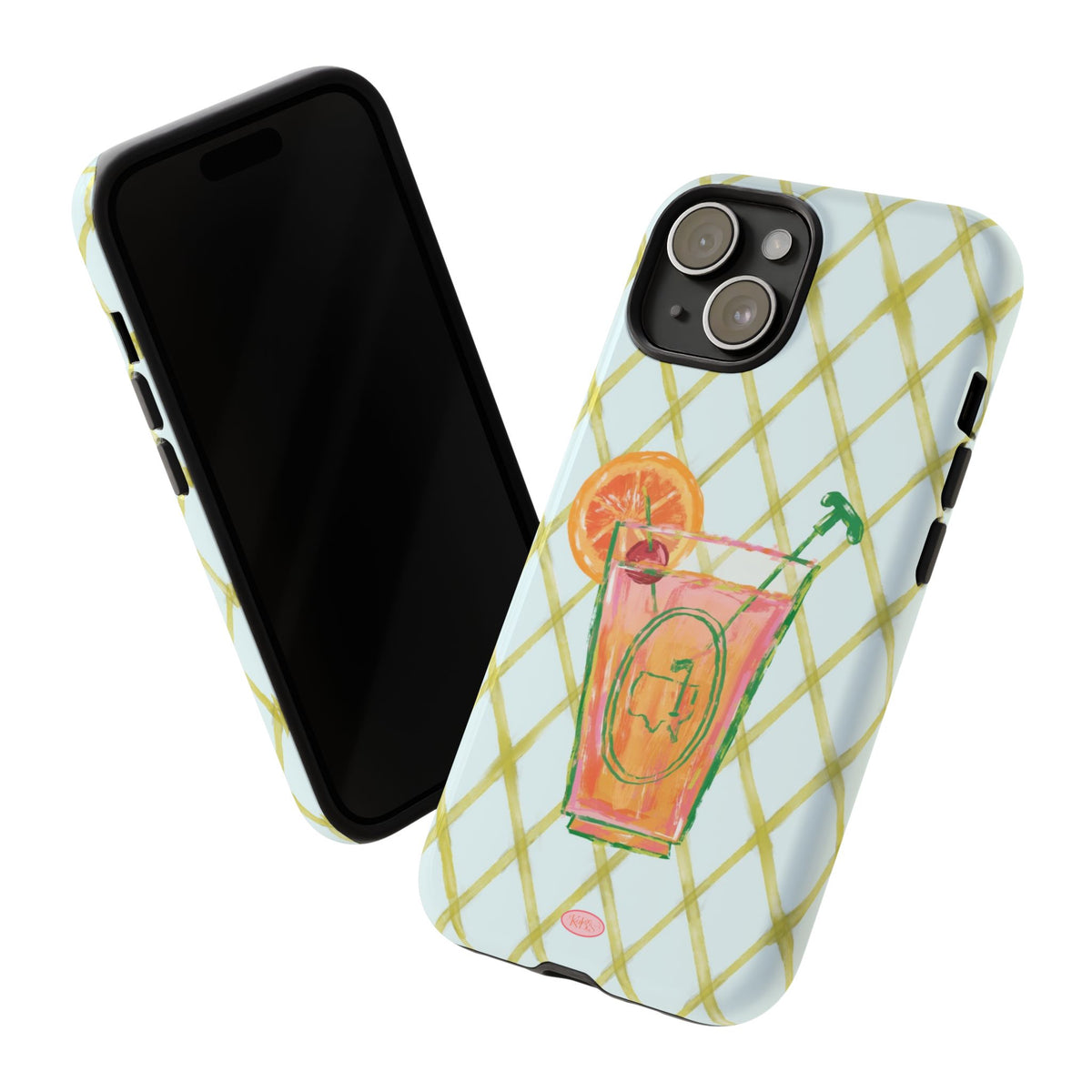 Azalea Cocktail Tough Case for iPhone