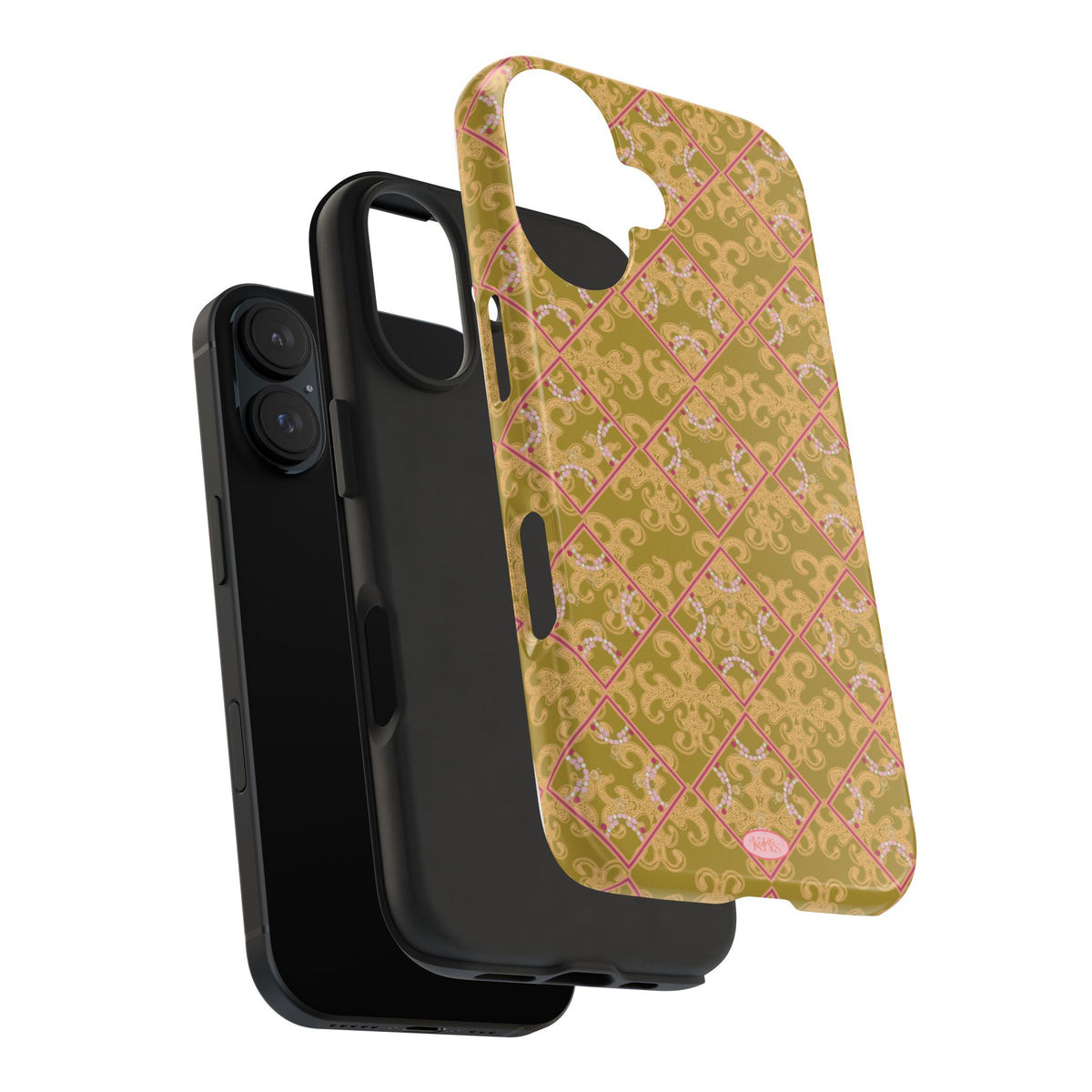 Pearl Trellis Tough Case for iPhone