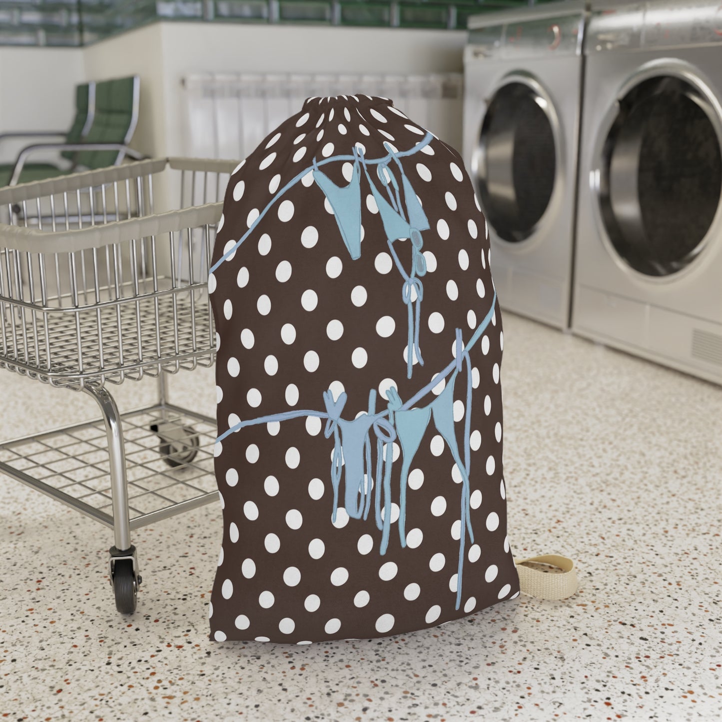 Polka Dot Bikini Laundry Bag