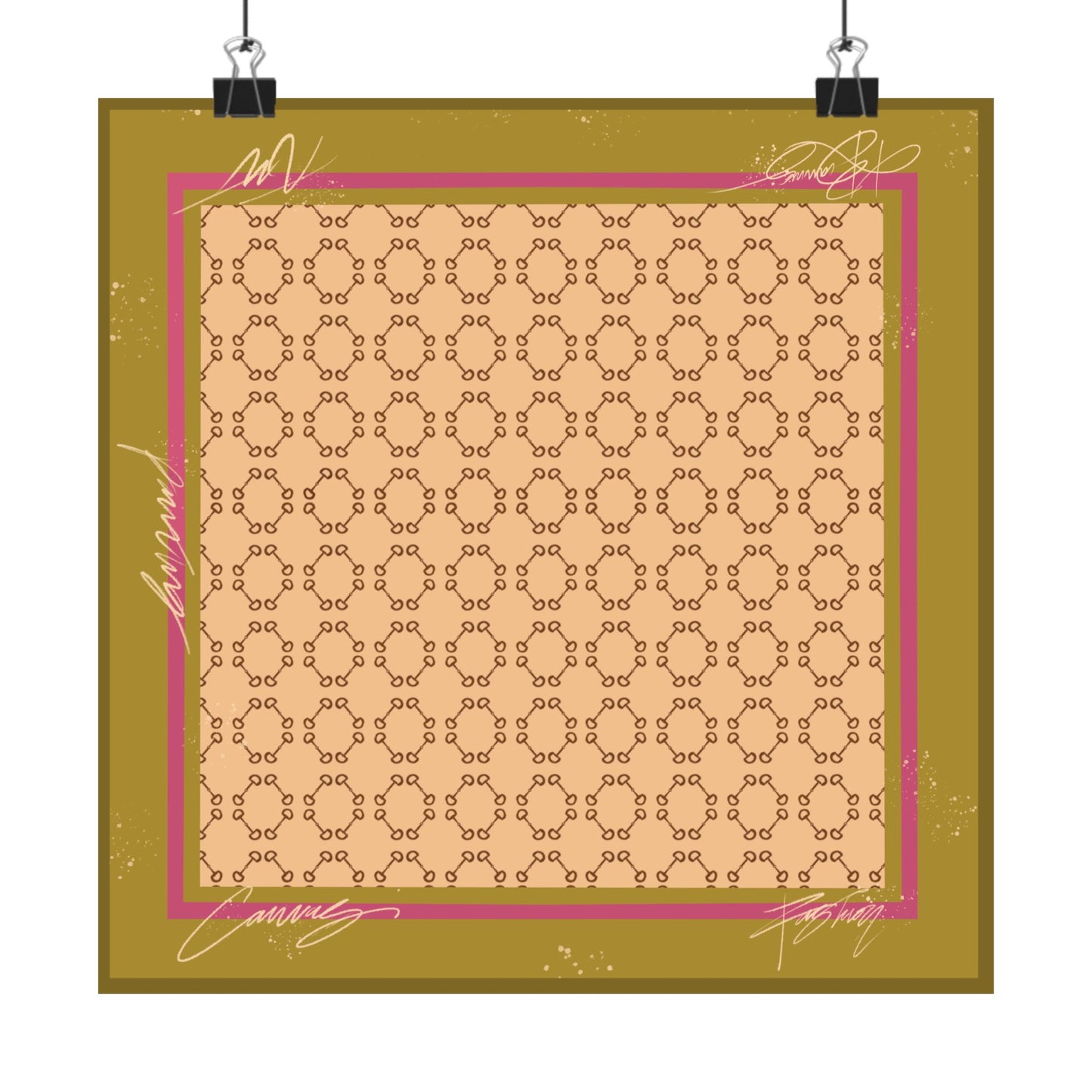 Le Mors Scarf Photo Print