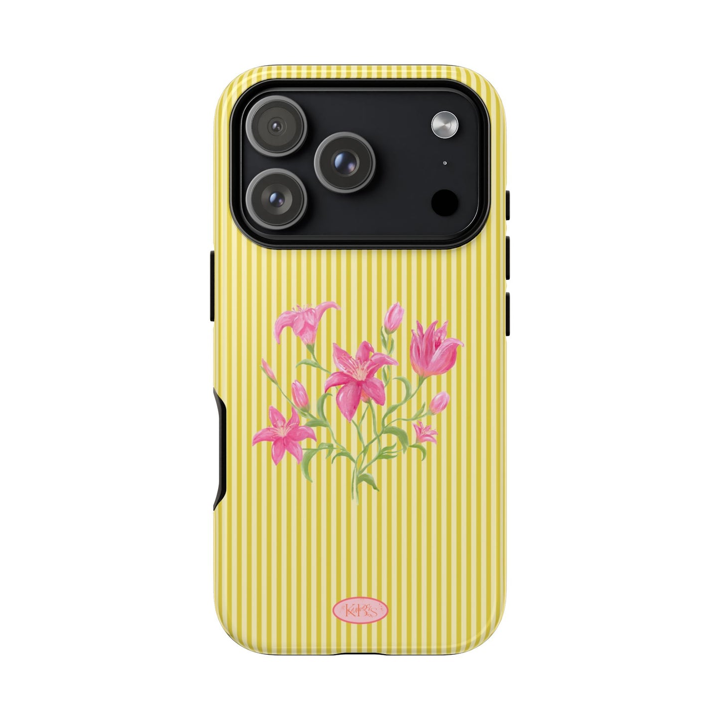 Lily Bloom Tough Case for iPhone - Yellow