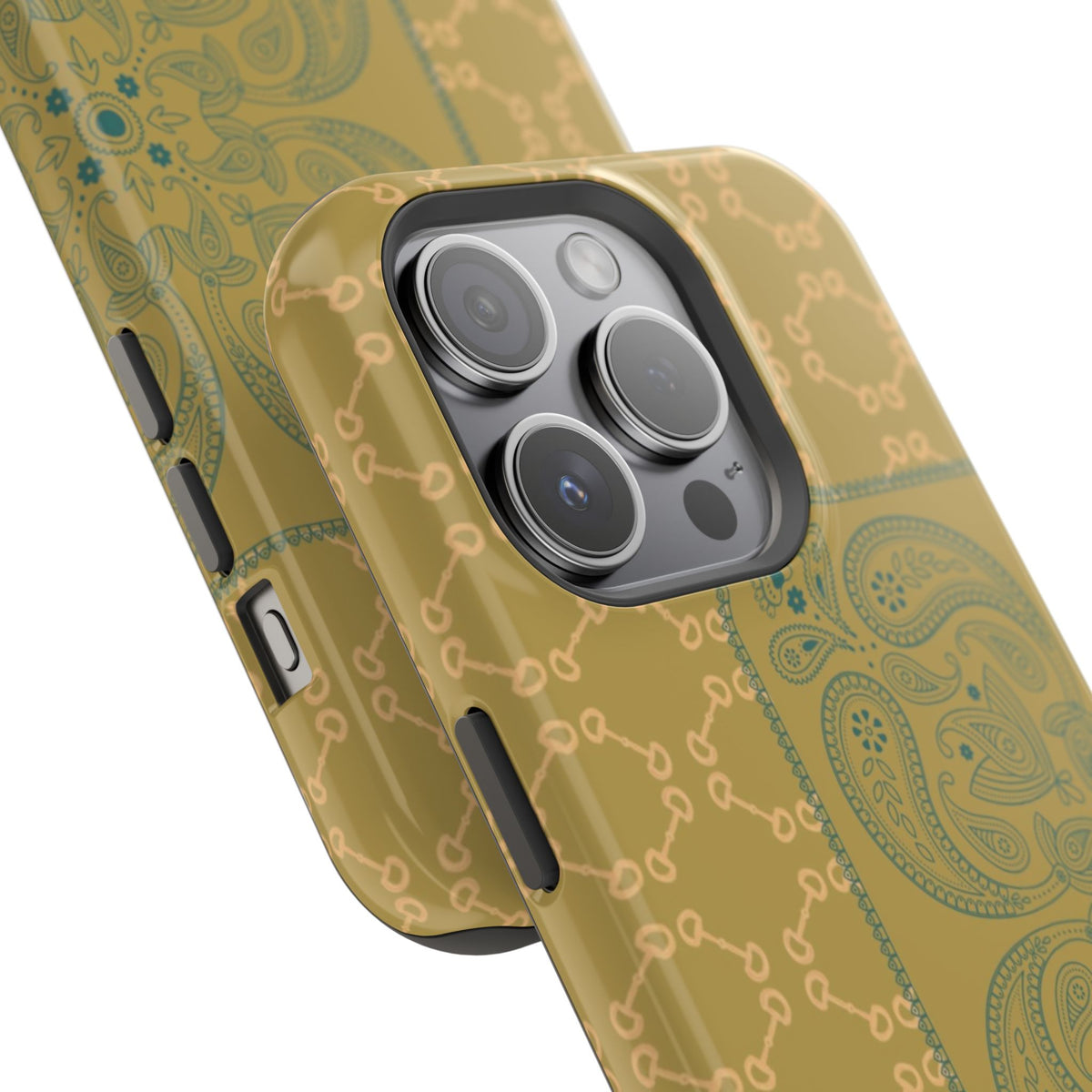 Horsebit Bandana Mag Safe Case for iPhone