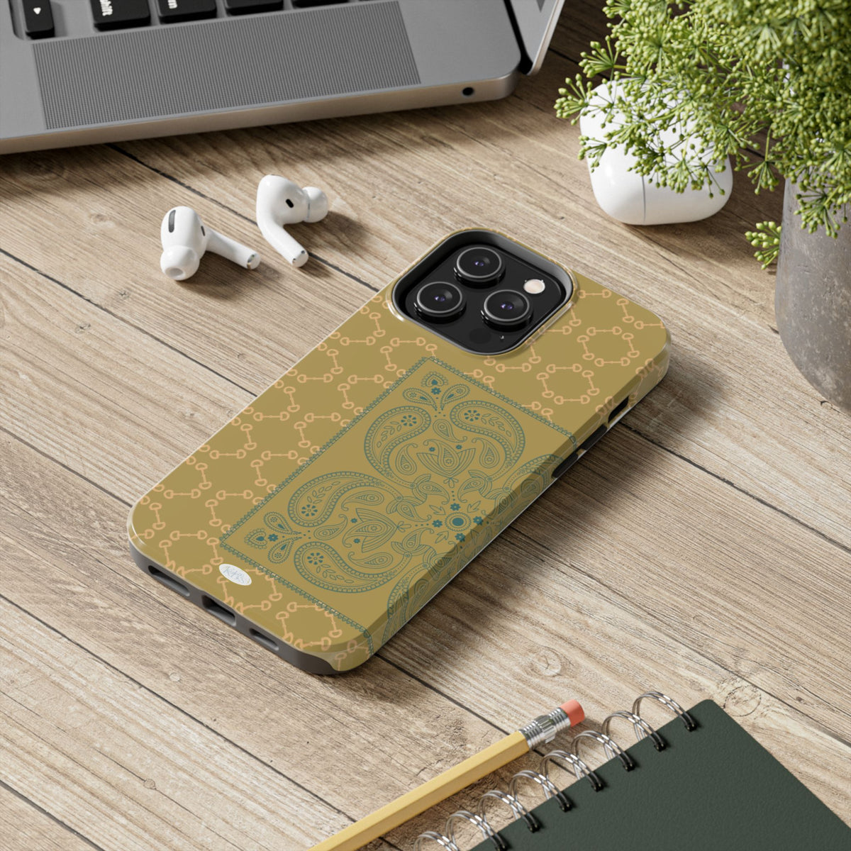 Horsebit Bandana Tough Case for iPhone