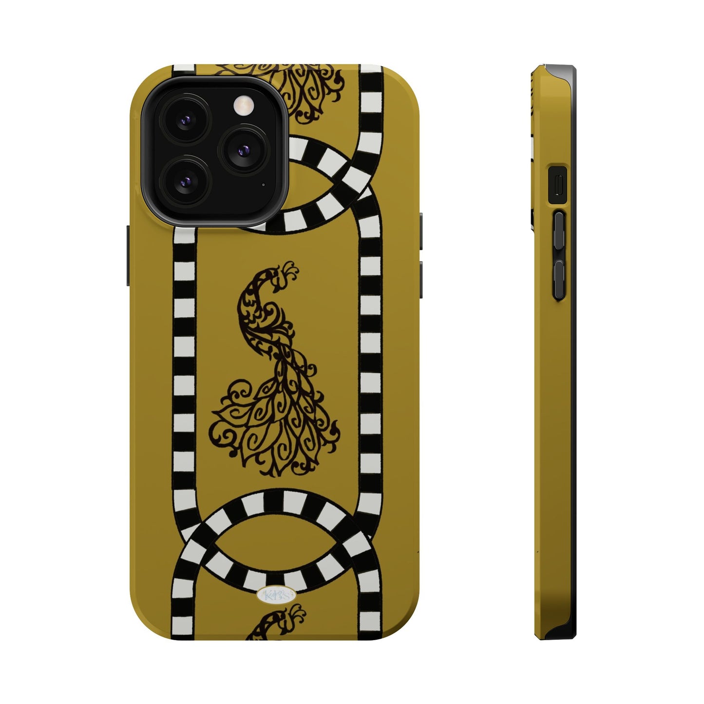 Feathered Stripe Mag Safe Case for iPhone