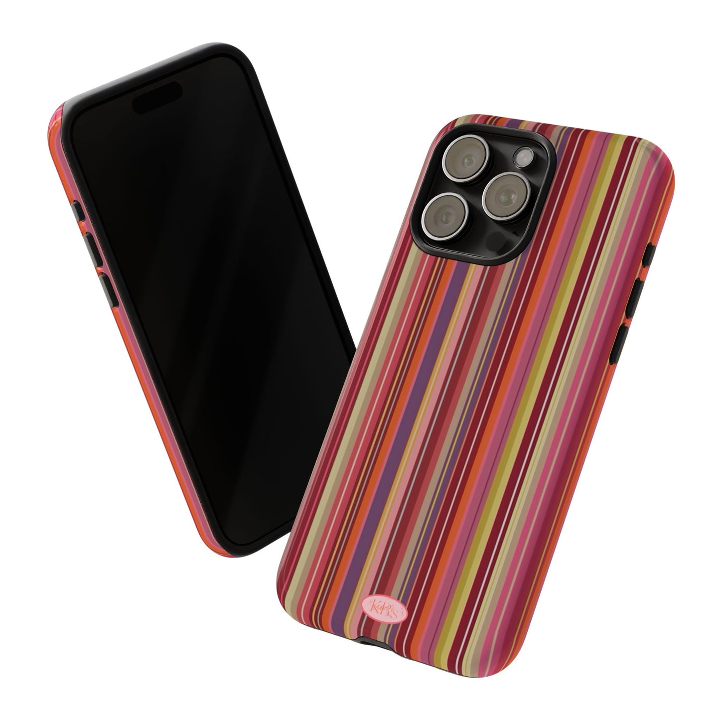 Colorful Striped Phone Case - Tough Cases
