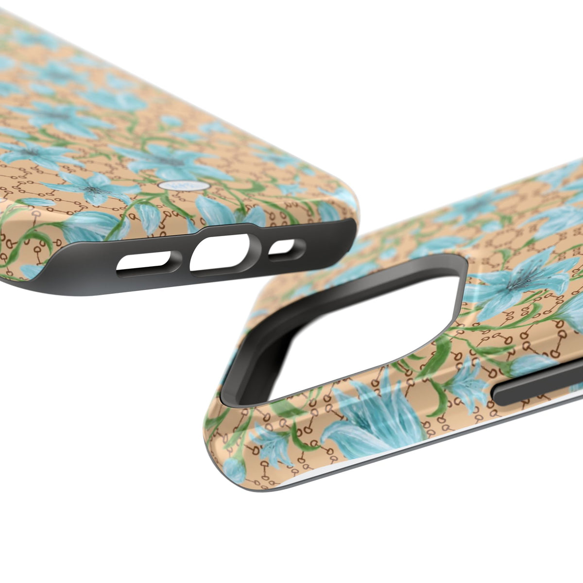 Horsebit Fleur Mag Safe Case for iPhone
