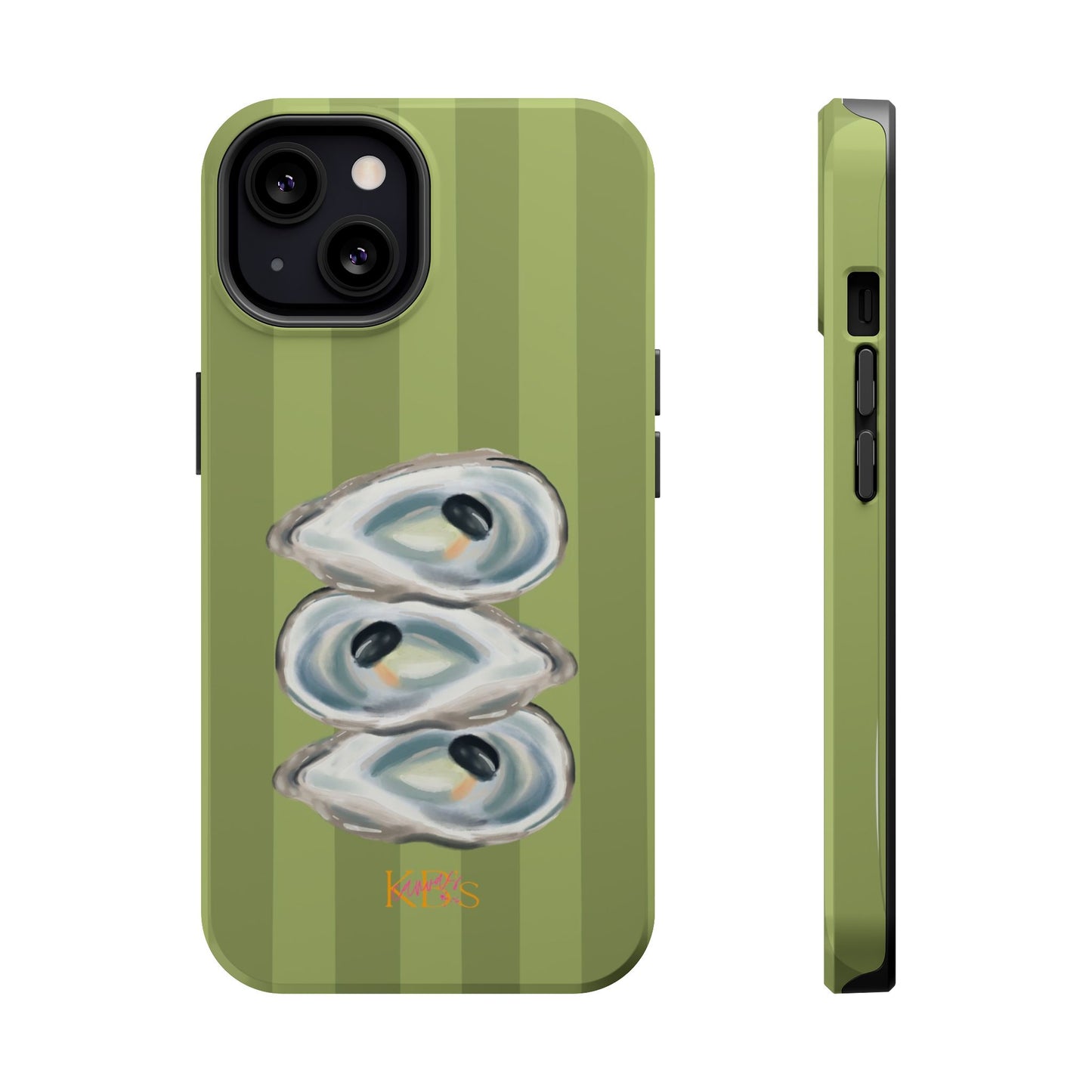 Striped Oyster Mag Safe Case