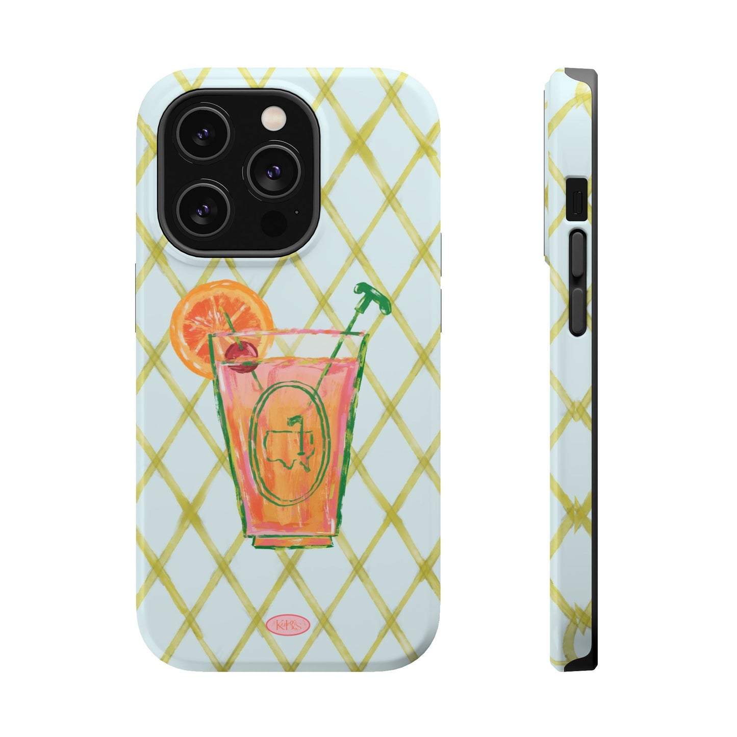 Azalea Cocktail Mag Safe Case for iPhone