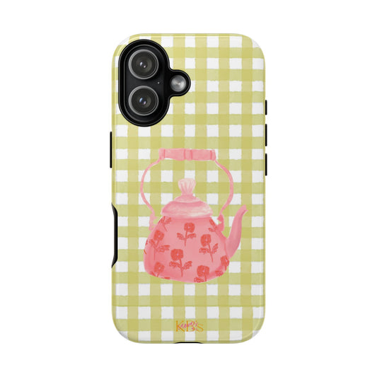 Eclectic Teapot Tough Case - Green