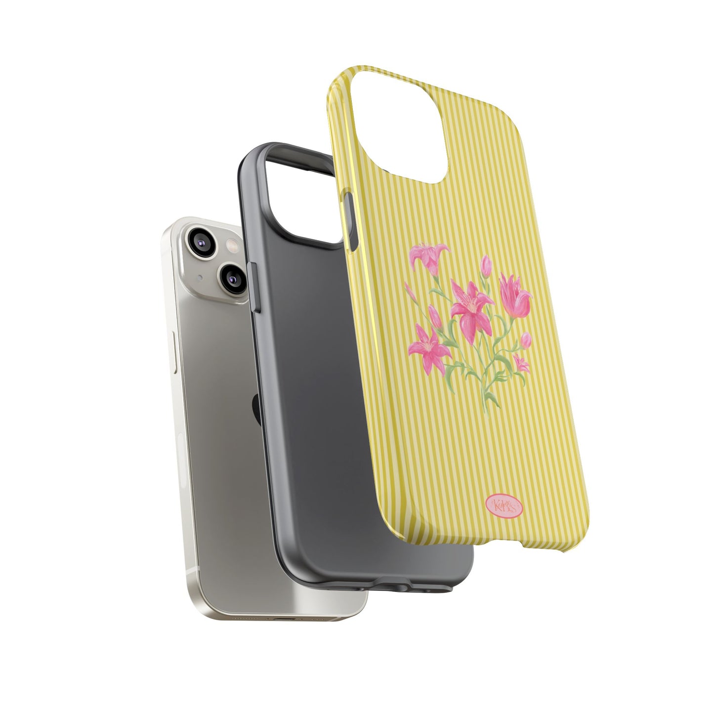 Lily Bloom Tough Case for iPhone - Yellow