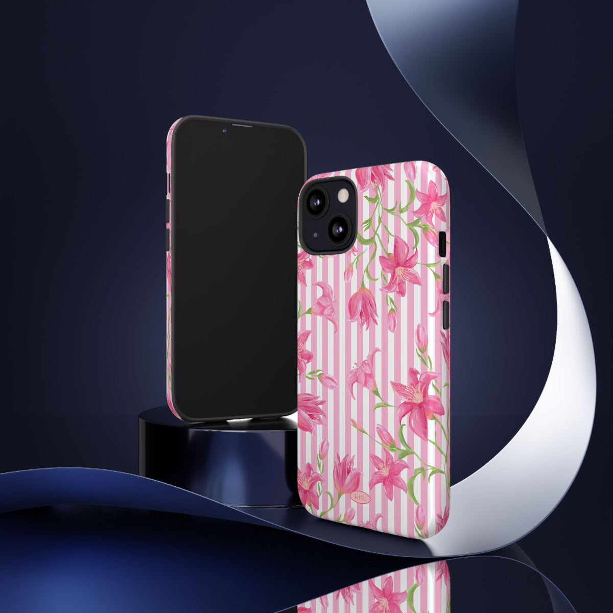 Azalea Stripe Tough Case for iPhone - Pink