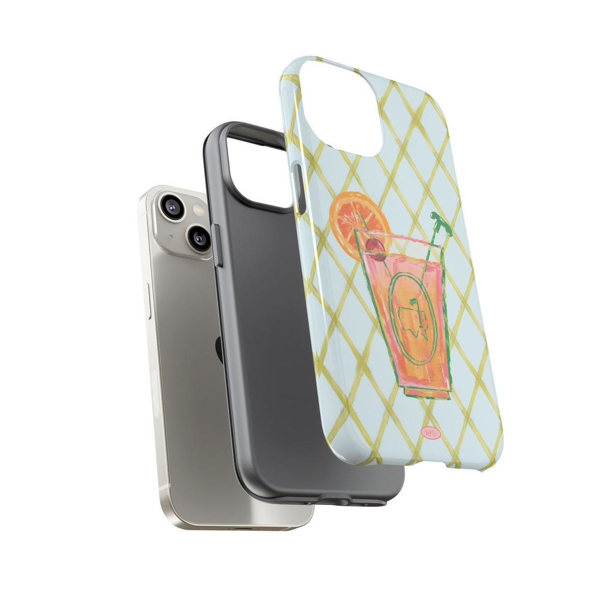 Azalea Cocktail Tough Case for iPhone