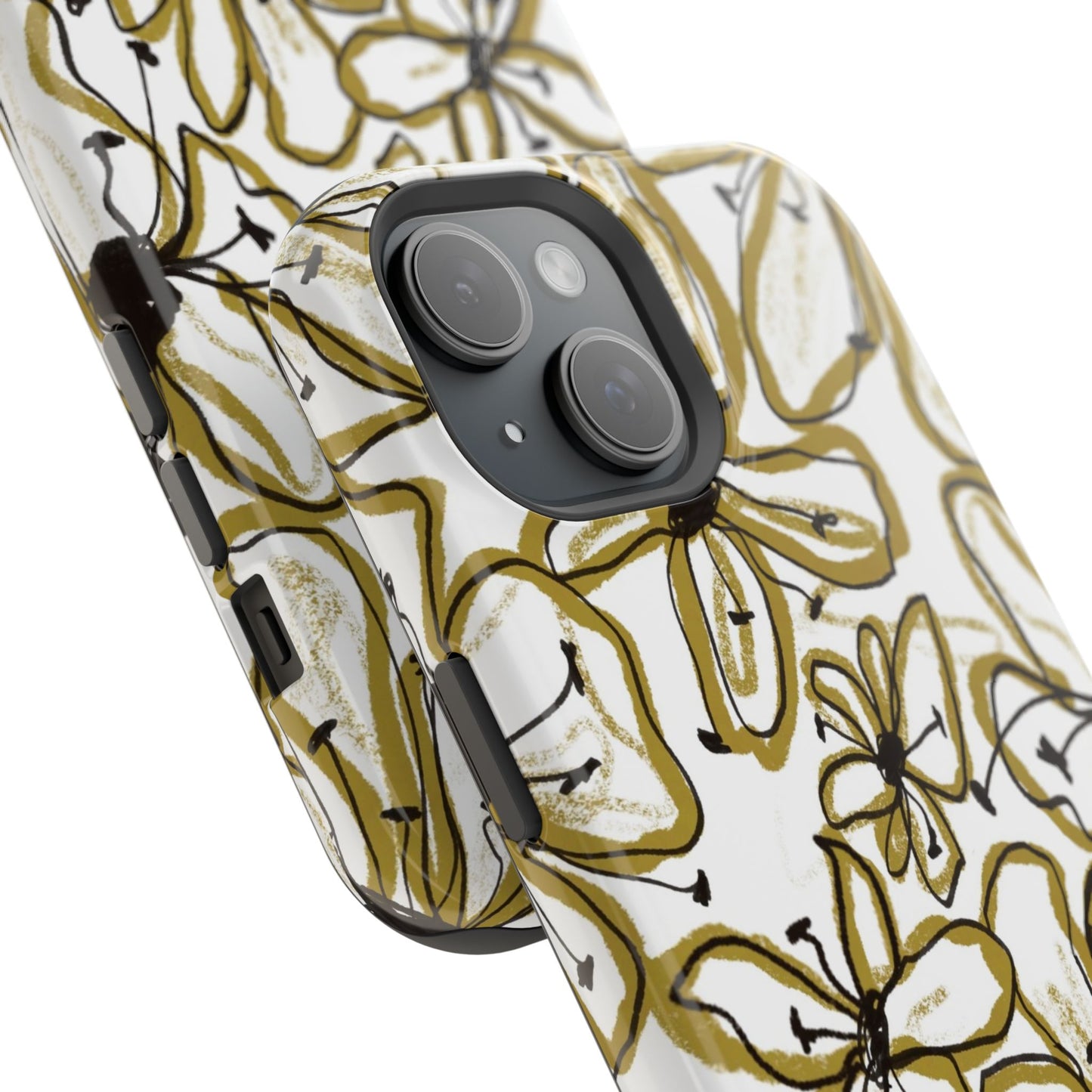 Floral Sketch Mag Safe Case for iPhone