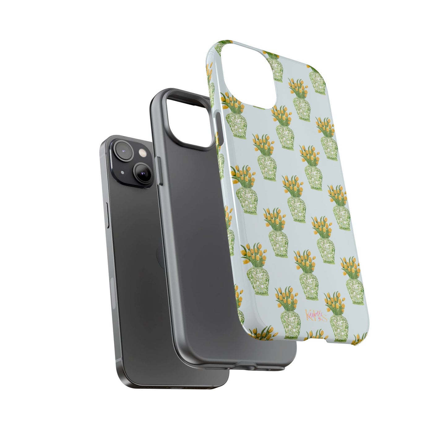 Tulip Haus Pattern Tough Case