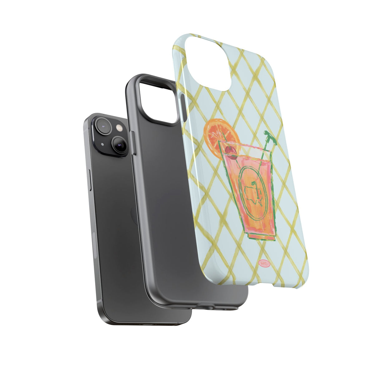 Azalea Cocktail Tough Case for iPhone