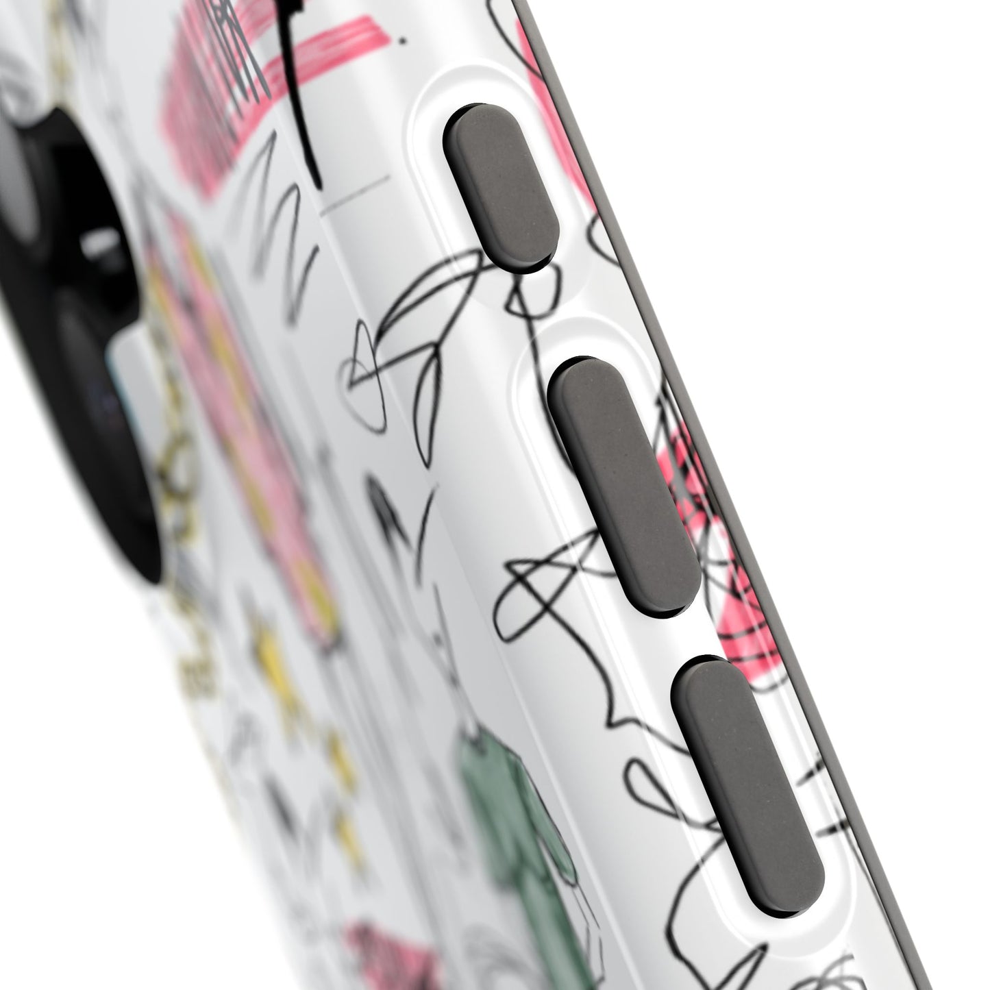 Fashion Sketch Mag Safe Case for iPhone - Multi