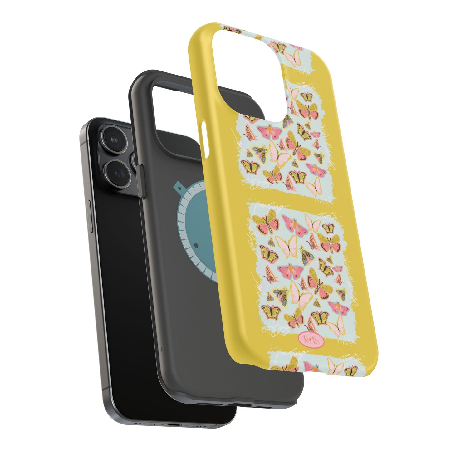 Butterfly Collage Mag Safe Case for iPhone